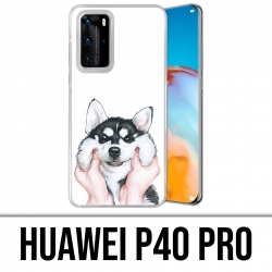 Huawei P40 PRO Case - Husky Cheek Dog