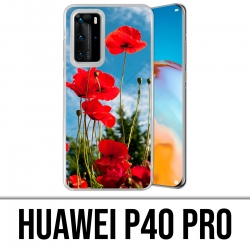 Huawei P40 PRO Case - Poppies 1