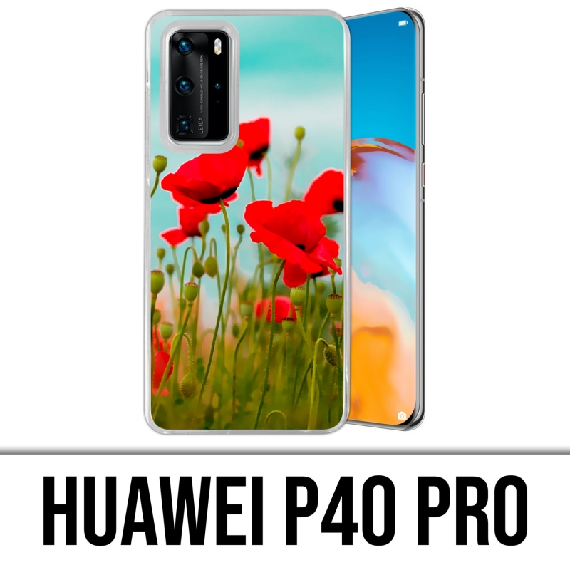 Huawei P40 PRO Case - Poppies 2