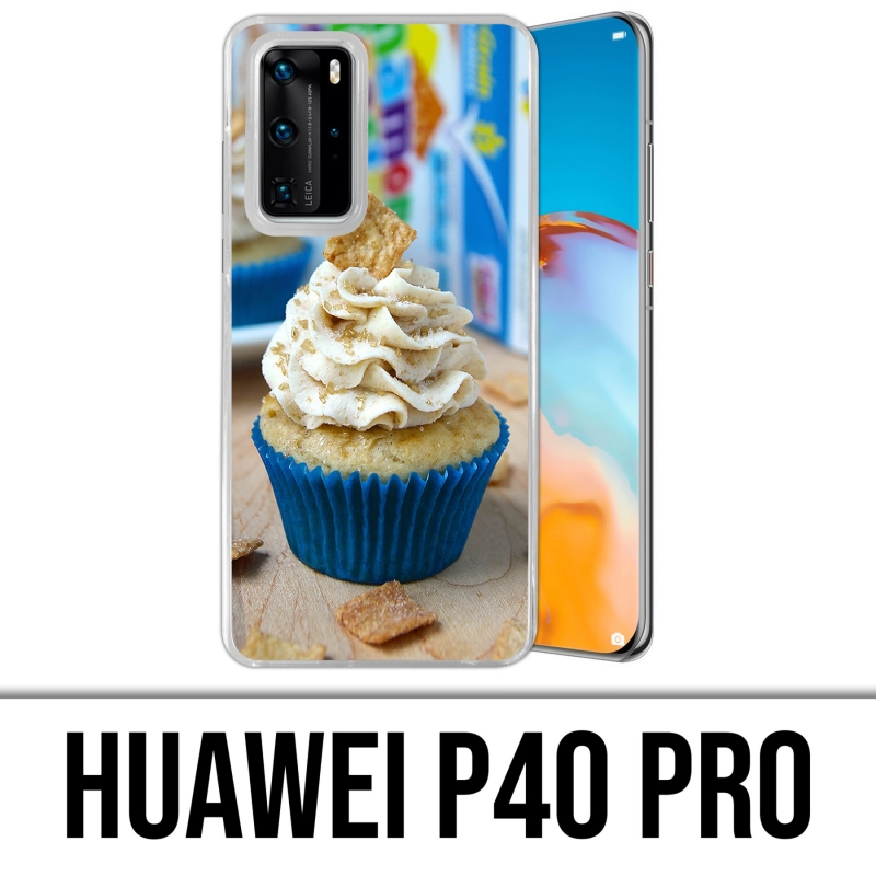 Huawei P40 PRO Case - Blue Cupcake