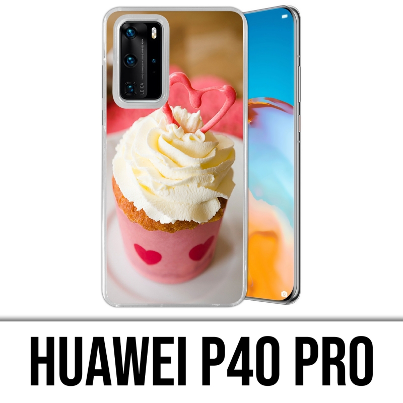 Huawei P40 PRO Case - Pink Cupcake