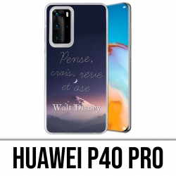 Huawei P40 PRO Case - Disney Quote Think Believe