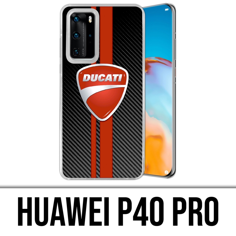 Huawei P40 PRO Case - Ducati Carbon