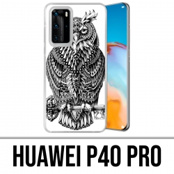 Huawei P40 PRO Case - Aztec Owl