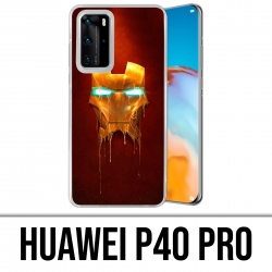 Huawei P40 PRO Case - Iron Man Gold