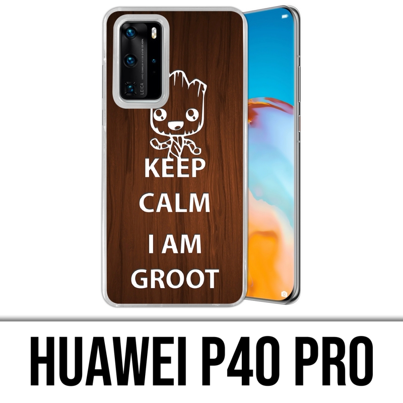Huawei P40 PRO Case - Keep Calm Groot