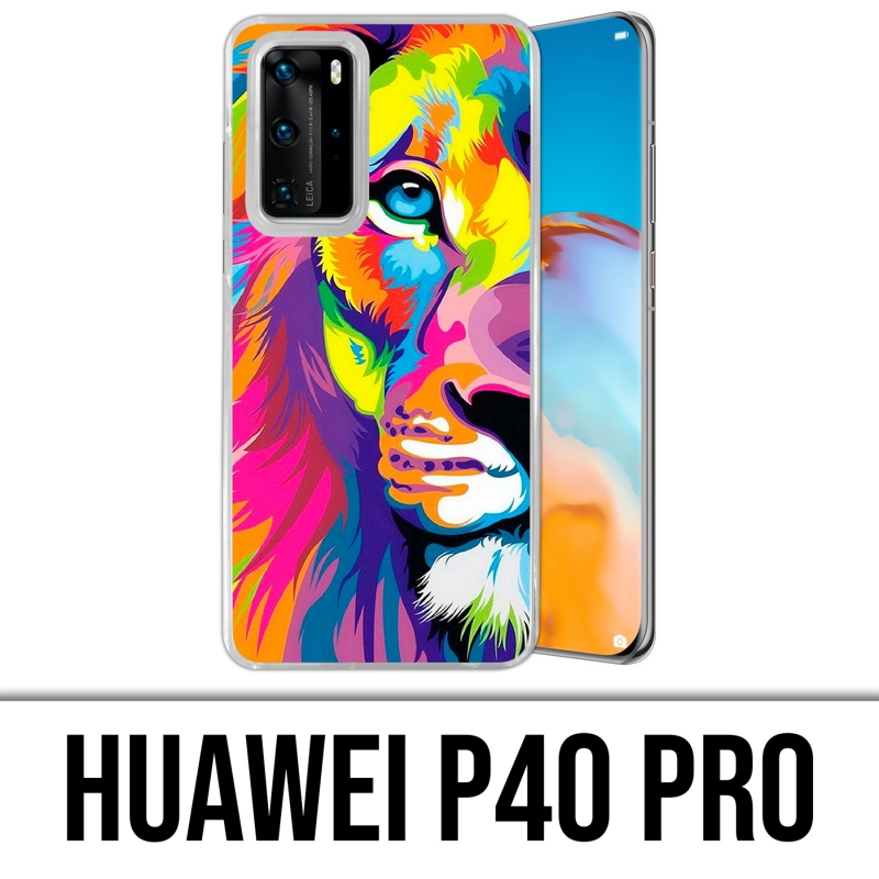 Huawei P40 PRO Case - Multicolor Lion