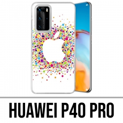 Huawei P40 PRO Case - Multicolor Apple Logo