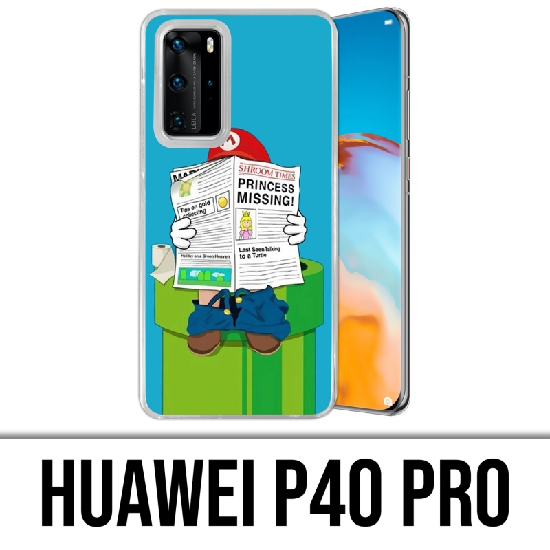 Huawei P40 PRO Case - Mario Humor