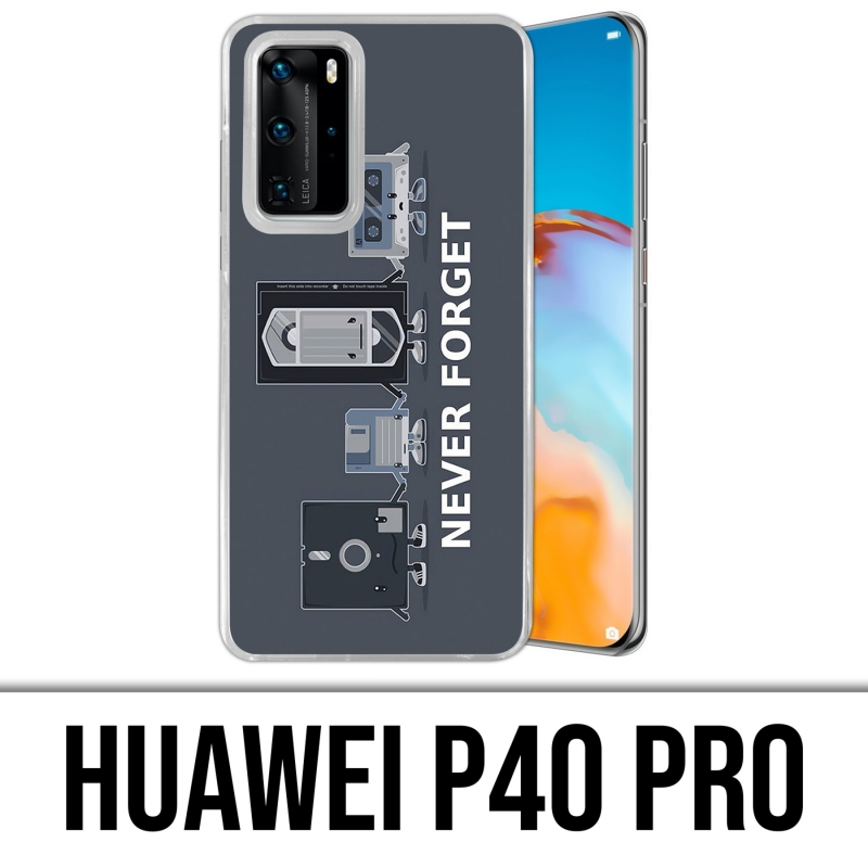 Huawei P40 PRO Case - Never Forget Vintage