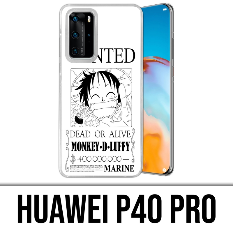 Huawei P40 PRO Case - One Piece Wanted Luffy
