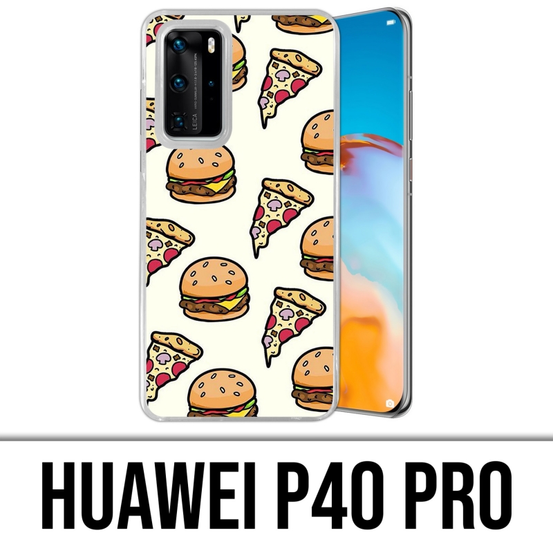 Huawei P40 PRO Case - Pizza Burger