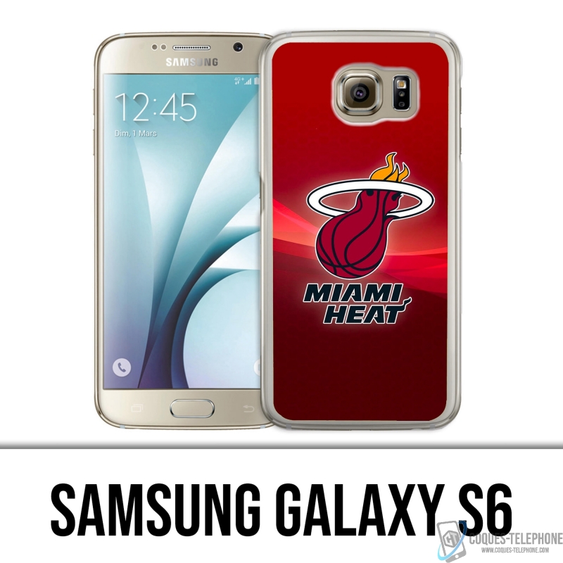 Coque Samsung Galaxy S6 - Miami Heat