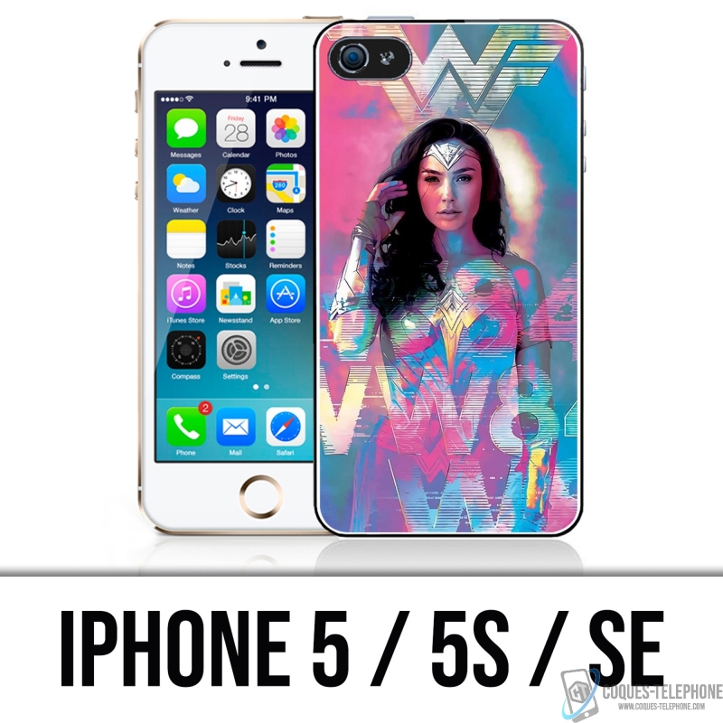 Coque iPhone 5, 5S et SE - Wonder Woman WW84