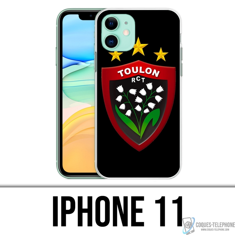 Coque pour iPhone 11 - RCT Toulon