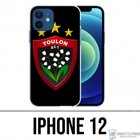 Coque iPhone 12 - RCT Toulon