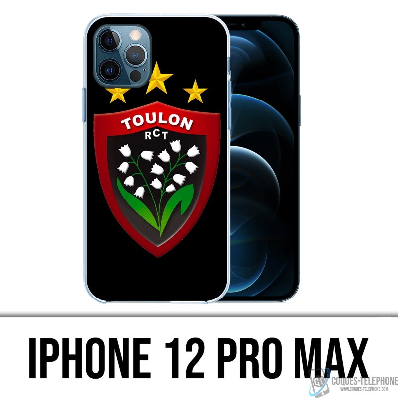 Coque pour iPhone 12 Pro Max - RCT Toulon