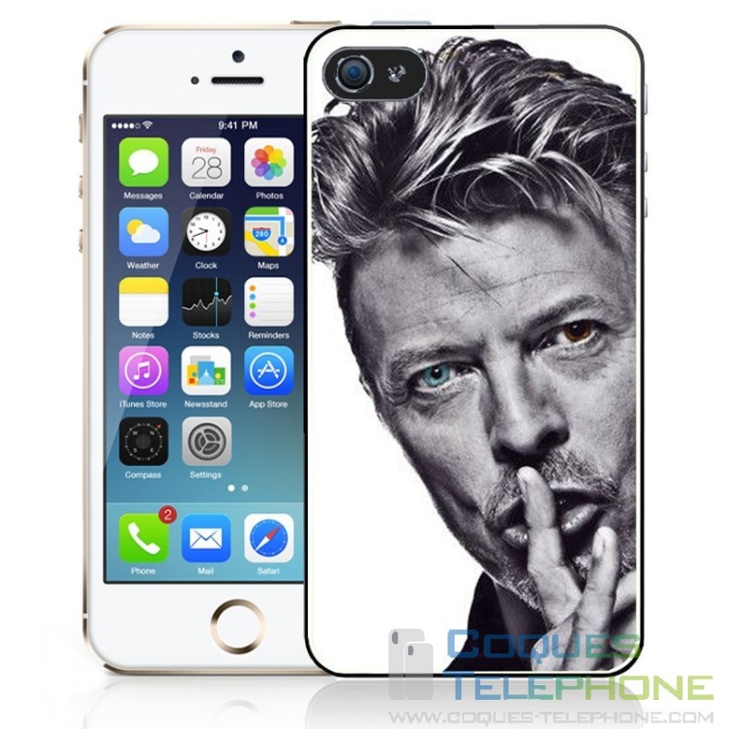 Coque téléphone David Bowie - Chut