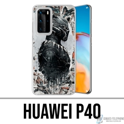 Huawei P40 Case - Black...