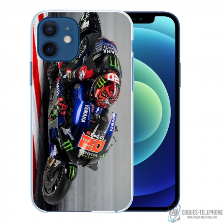 Coque iPhone Fabio Quartararo MotoGP M1 modèle au choix
