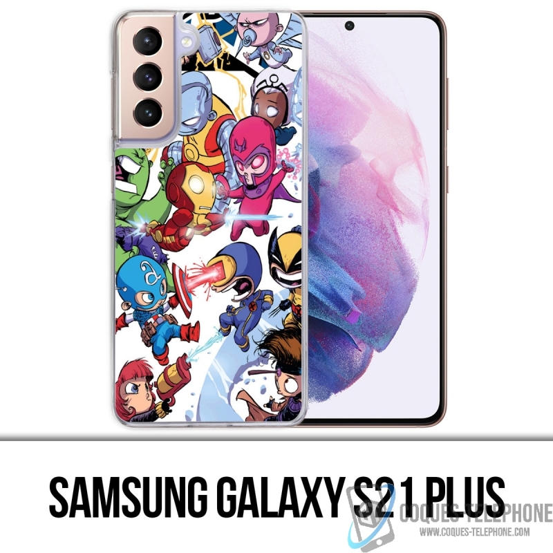 Case For Samsung Galaxy S21 Plus Cute Marvel Heroes