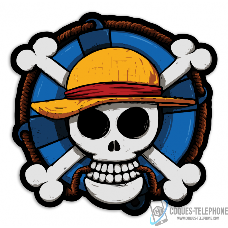 Pirate Sticker One Piece Logo Dimensions 10 Cm