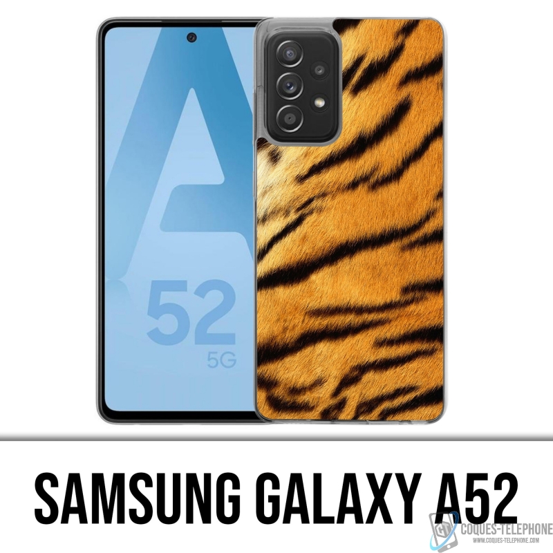 Coque Samsung Galaxy A52 - Fourrure Tigre