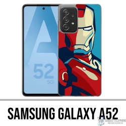Coque Samsung Galaxy A52 - Iron Man Design Affiche