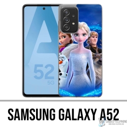 Coque Samsung Galaxy A52 - La Reine Des Neiges 2 Personnages
