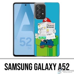 Coque Samsung Galaxy A52 - Mario Humour