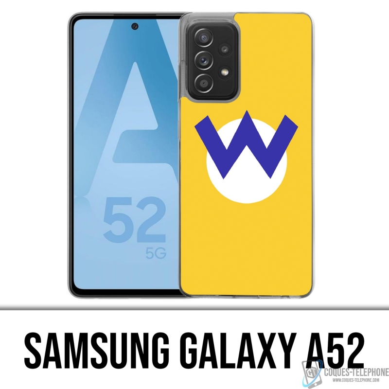 Coque Samsung Galaxy A52 - Mario Wario Logo