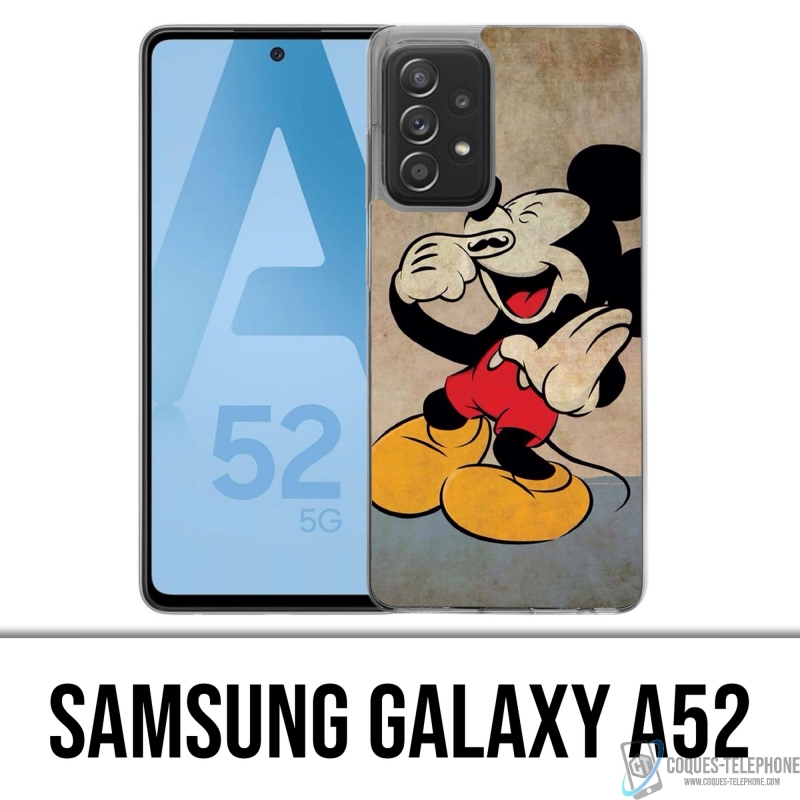 Coque Samsung Galaxy A52 - Mickey Moustache