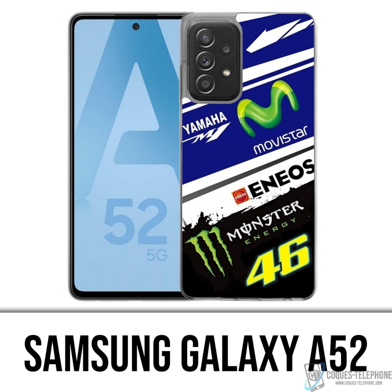 Coque Samsung Galaxy A52 - Motogp M1 Rossi 46