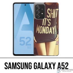 Coque Samsung Galaxy A52 - Oh Shit Monday Girl