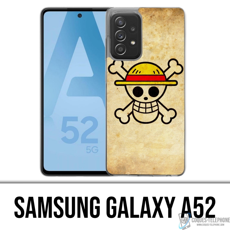 Coque Samsung Galaxy A52 - One Piece Vintage Logo