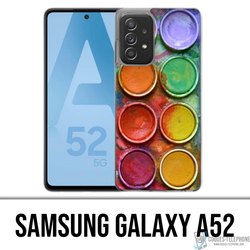 Coque Samsung Galaxy A52 - Palette Peinture