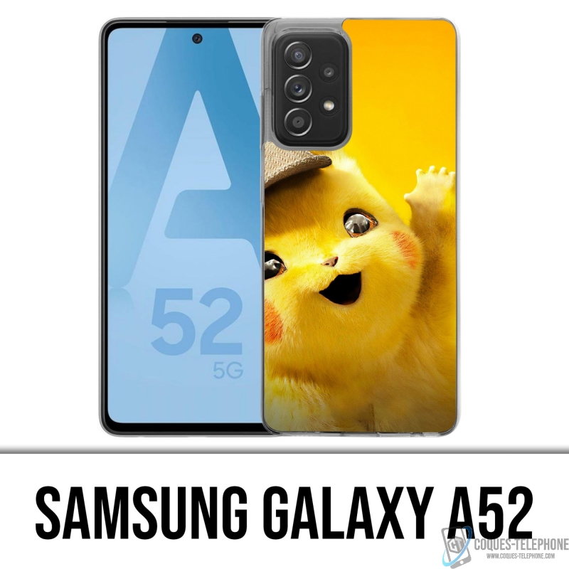 Coque Samsung Galaxy A52 - Pikachu Detective