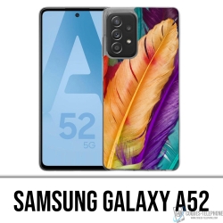 Coque Samsung Galaxy A52 - Plumes