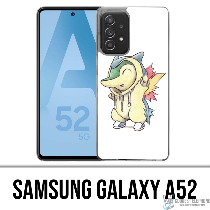 Coque Samsung Galaxy A52 - Pokémon Bébé Héricendre