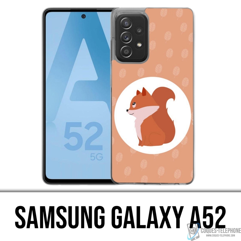 Coque Samsung Galaxy A52 - Renard Roux