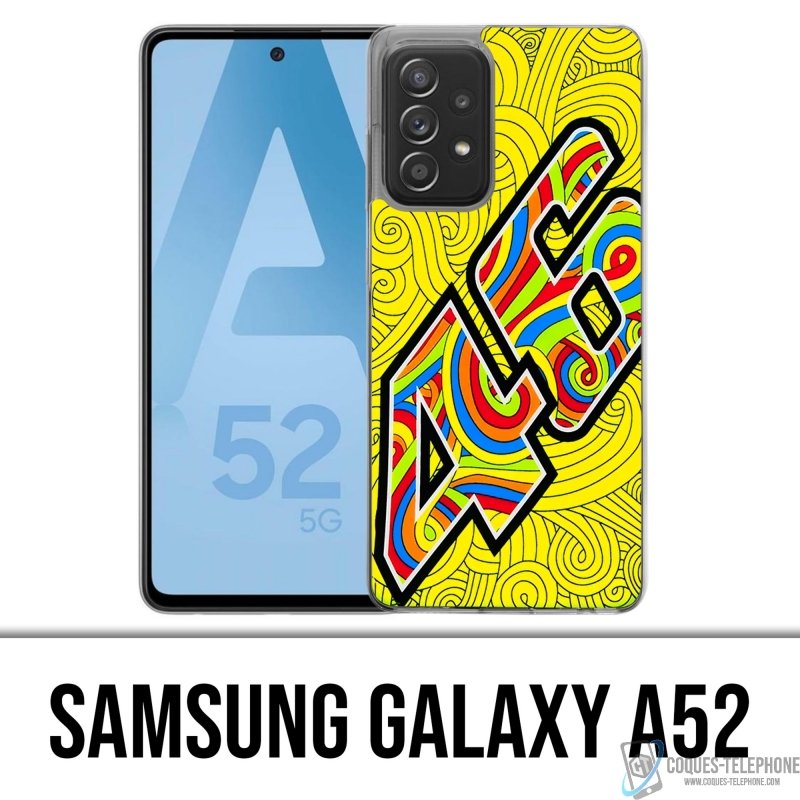 Coque Samsung Galaxy A52 - Rossi 46 Waves