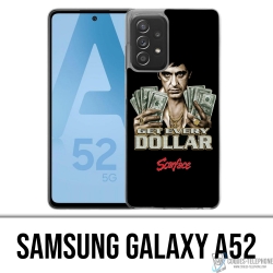 Coque Samsung Galaxy A52 - Scarface Get Dollars
