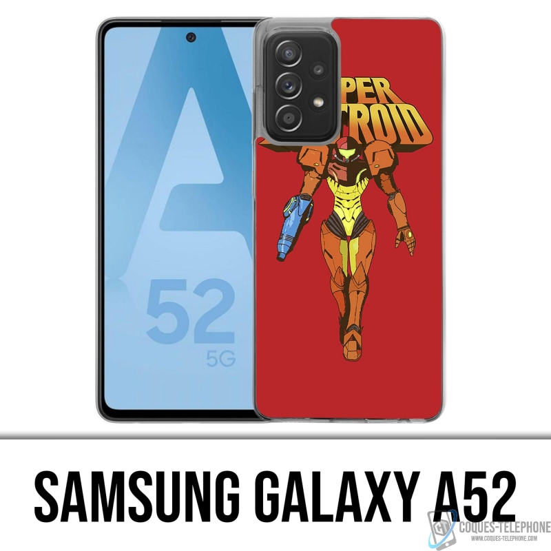 Coque Samsung Galaxy A52 - Super Metroid Vintage