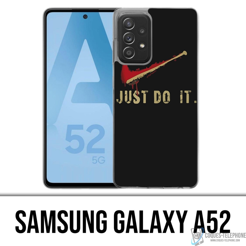 Coque Samsung Galaxy A52 - Walking Dead Negan Just Do It