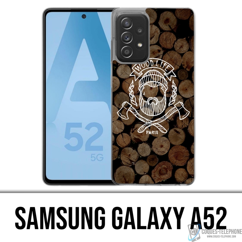 Coque Samsung Galaxy A52 - Wood Life