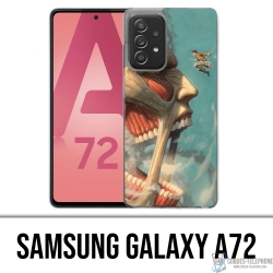 Coque Samsung Galaxy A72 - Attack On Titan Art