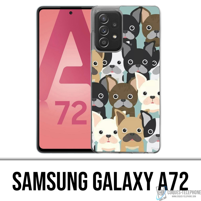 Coque Samsung Galaxy A72 - Bouledogues