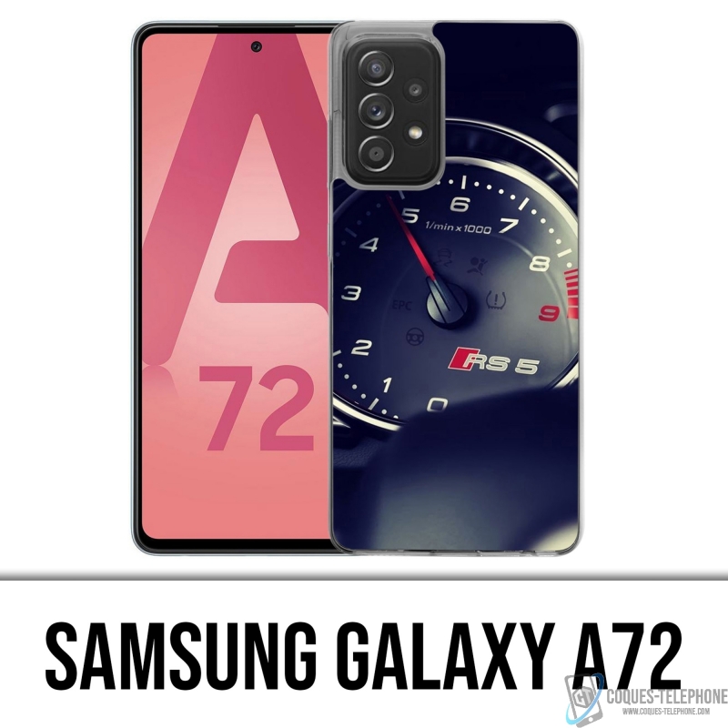 Coque Samsung Galaxy A72 - Compteur Audi Rs5