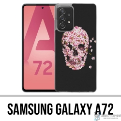 Coque Samsung Galaxy A72 - Crane Fleurs 2