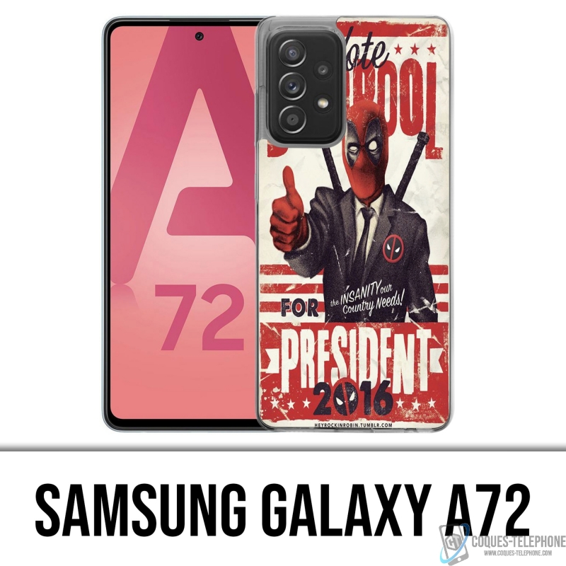Coque Samsung Galaxy A72 - Deadpool Président
